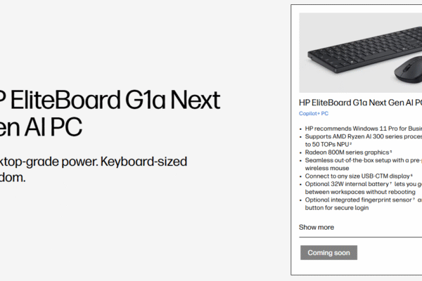 HP EliteBoard G1a